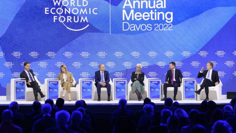 Weltwirtschaftsforum in Davos sieht nach Corona-Pause die Welt am Wendepunkt