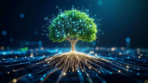 Stromhunger trifft Energiewende: Was Umwelttechnologien mit KI zu tun haben Stromhunger trifft Energiewende: Was Umwelttechnologien mit KI zu tun haben